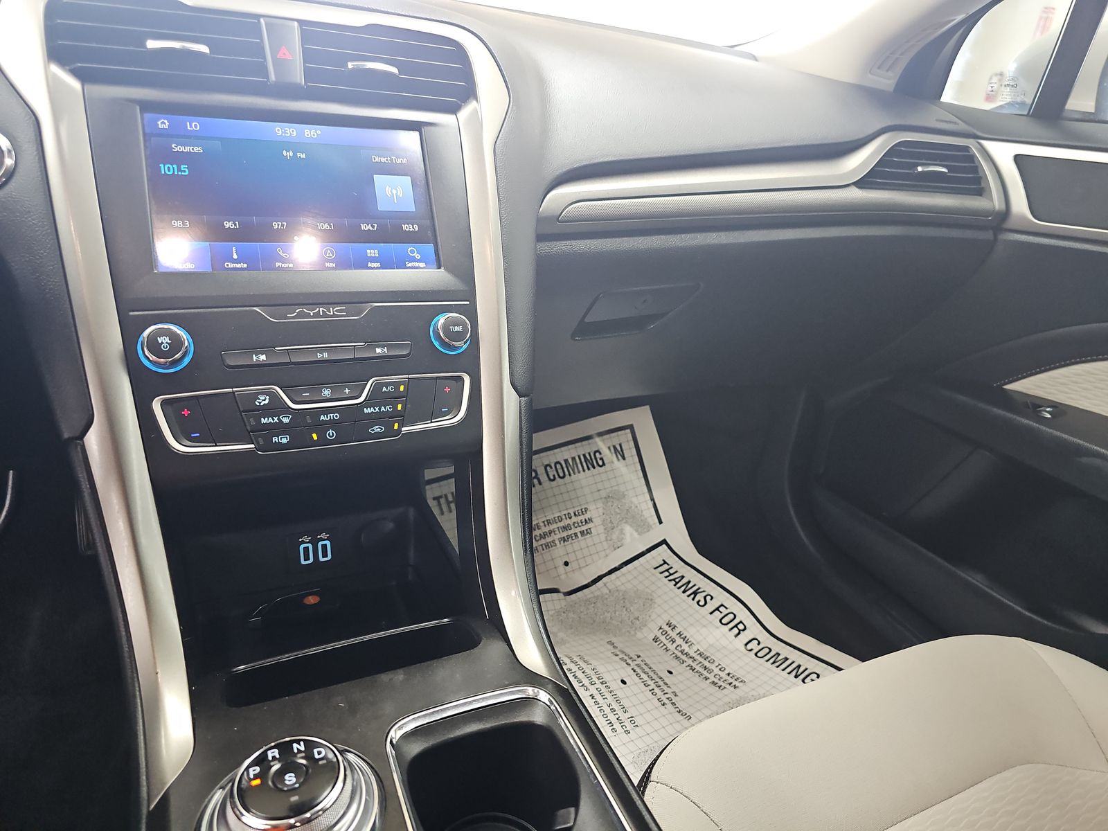 2019 Ford Fusion SE FWD
