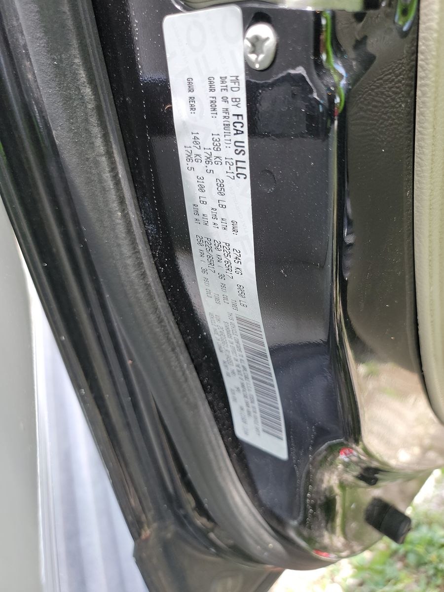 2018 Dodge Grand Caravan SE FWD