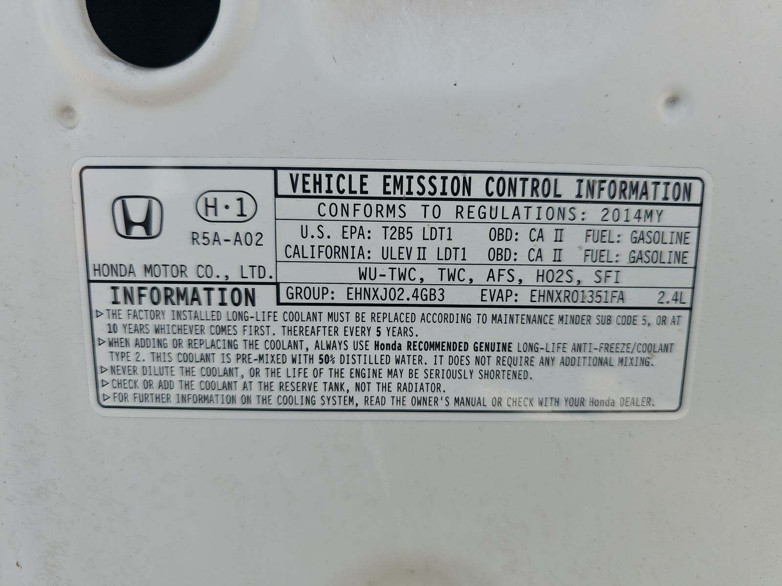2014 Honda CR-V LX FWD