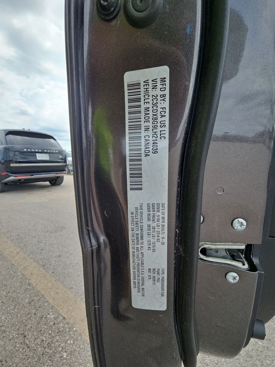 2020 Dodge Charger SXT RWD