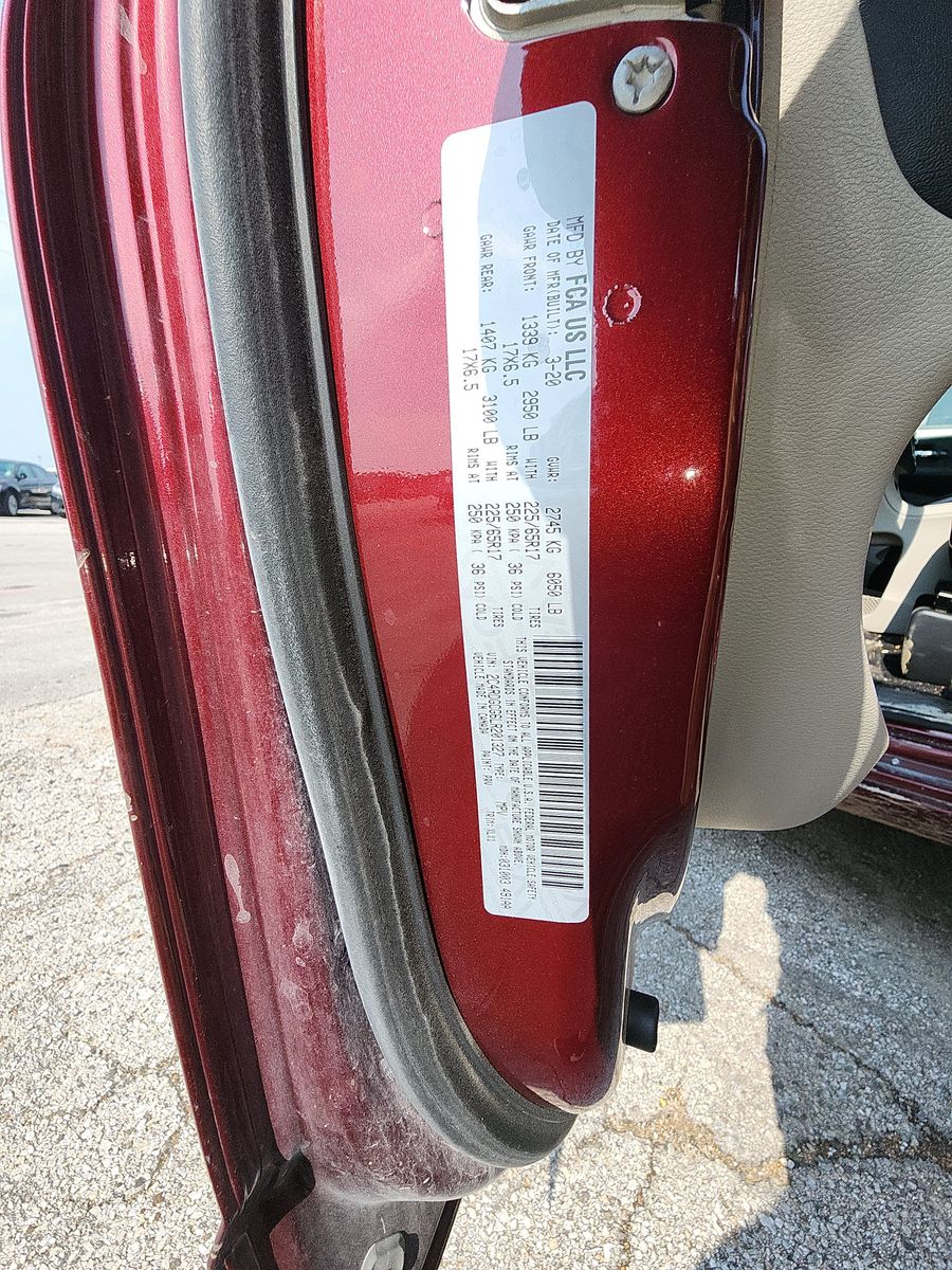 2020 Dodge Grand Caravan SXT FWD