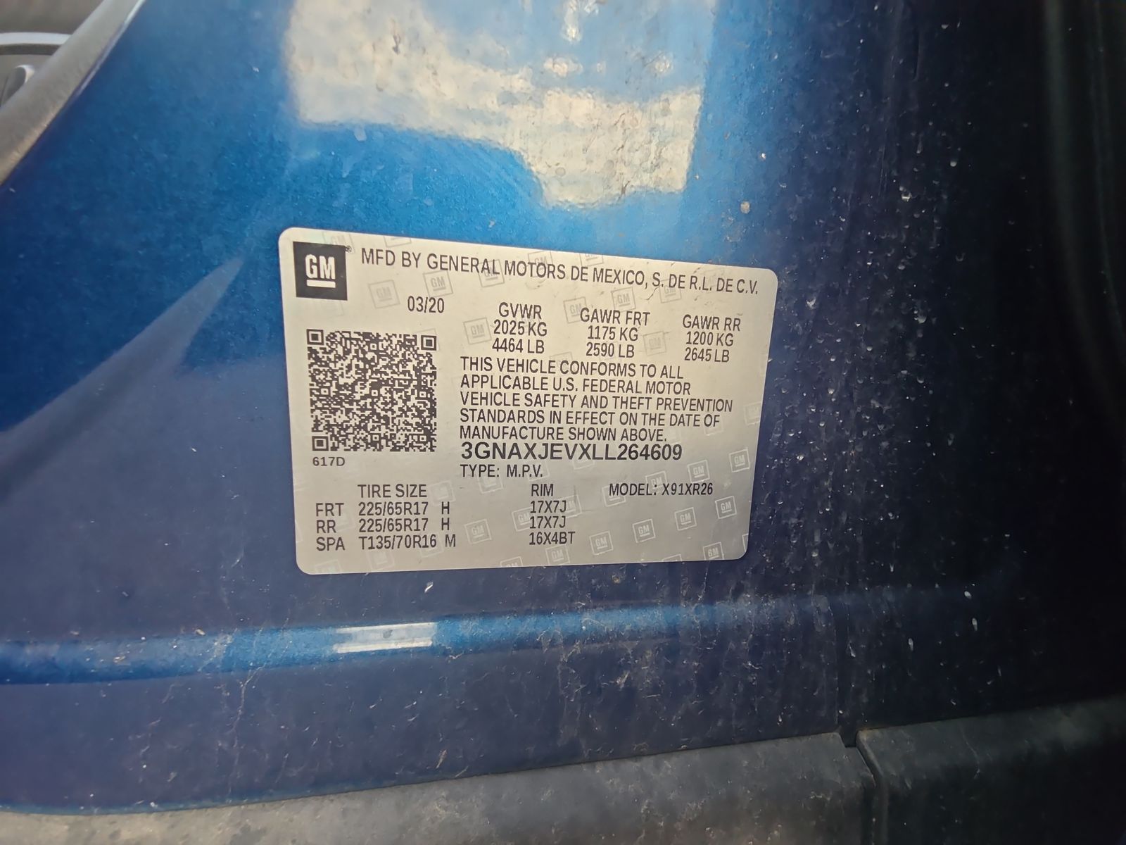 2020 Chevrolet Equinox LT FWD