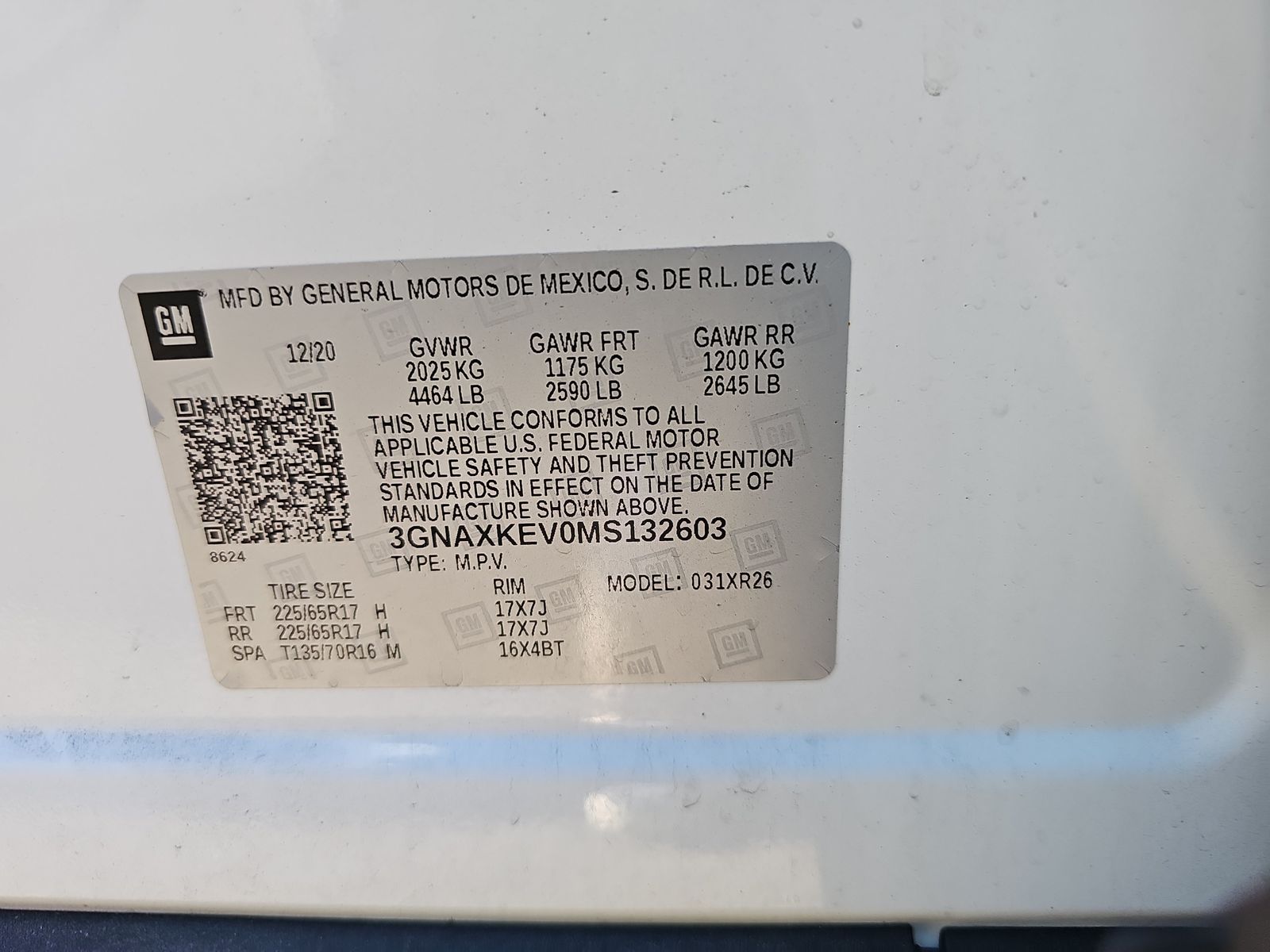 2021 Chevrolet Equinox LT FWD