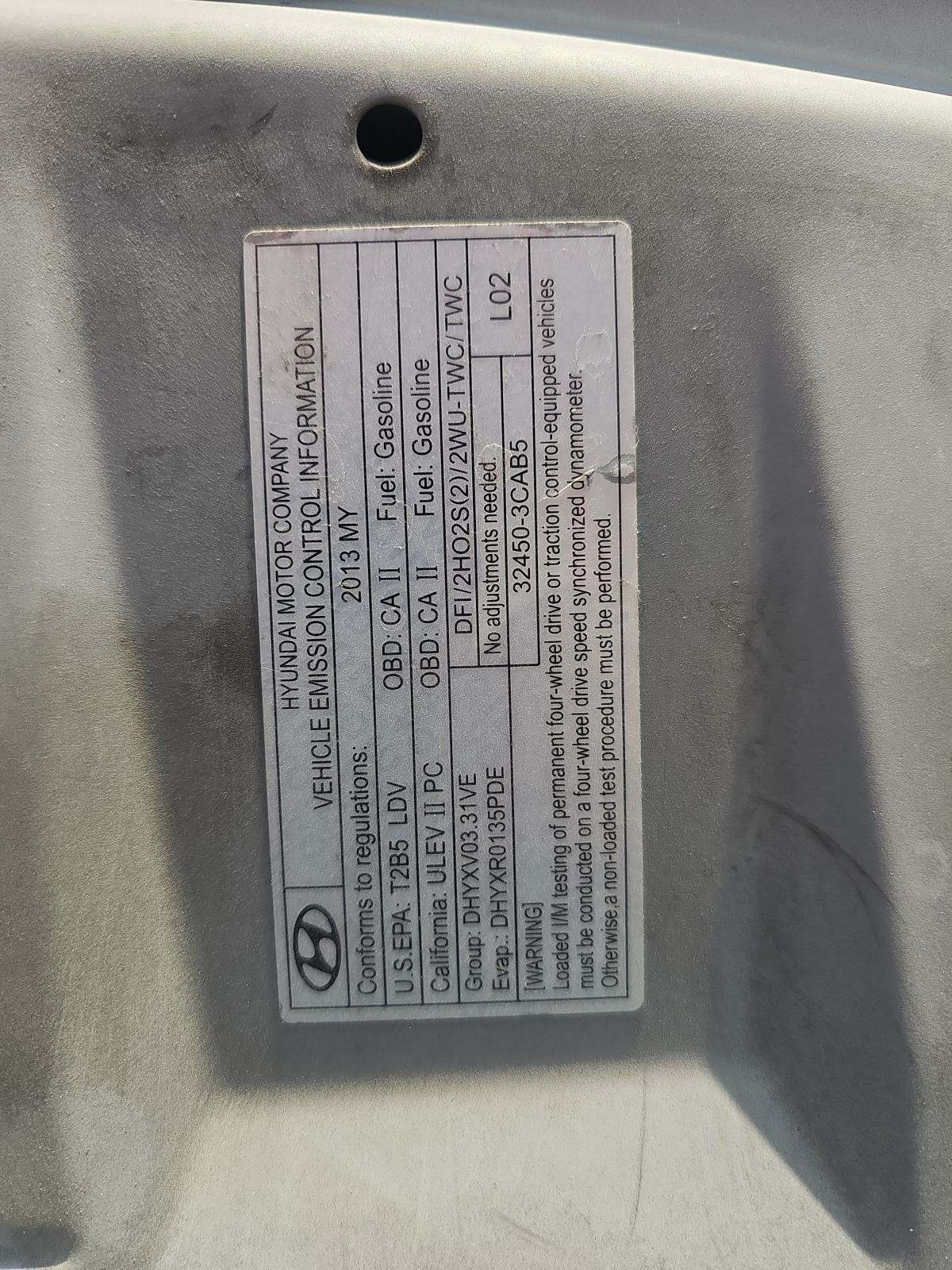 2013 Hyundai Santa Fe Limited AWD