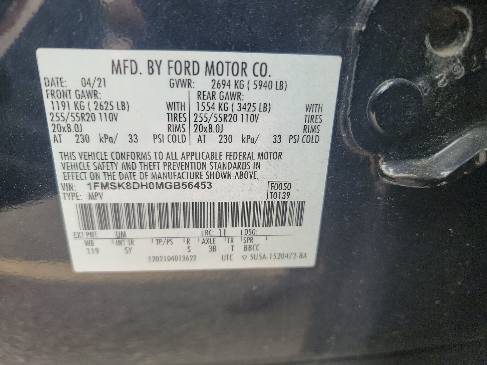 2021 Ford Explorer XLT AWD