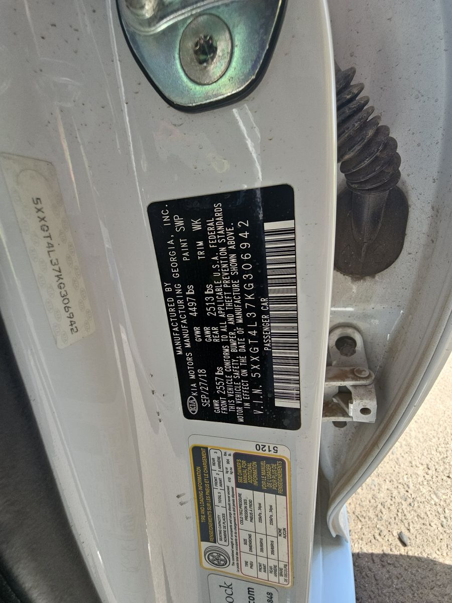 2019 Kia Optima LX FWD