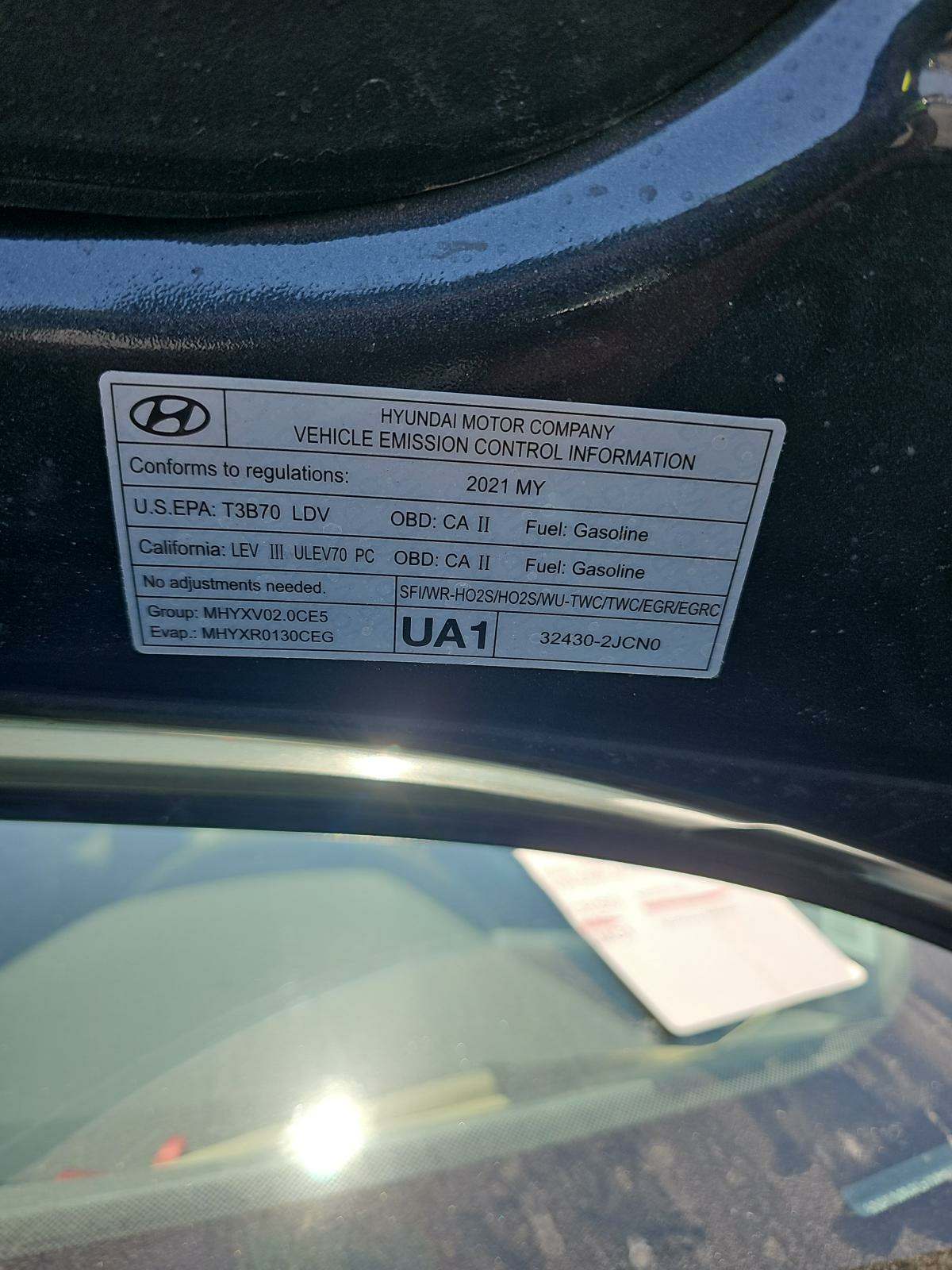 2021 Hyundai Elantra SEL FWD
