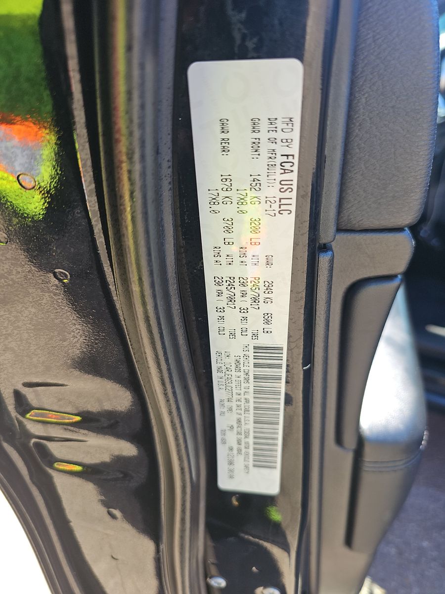 2018 Jeep Grand Cherokee Laredo RWD
