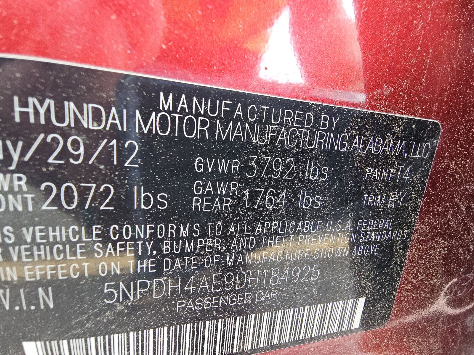 2013 Hyundai Elantra Limited FWD