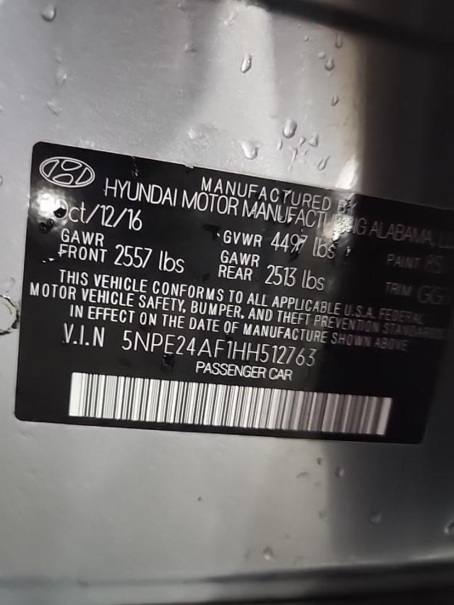 2017 Hyundai Sonata Base FWD