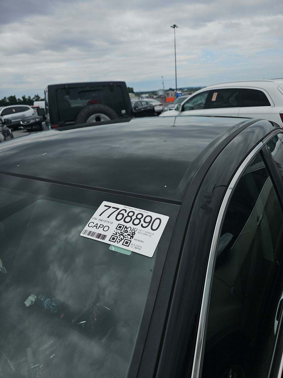 2017 Honda Accord LX FWD