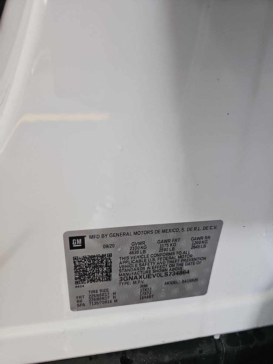 2020 Chevrolet Equinox LT AWD