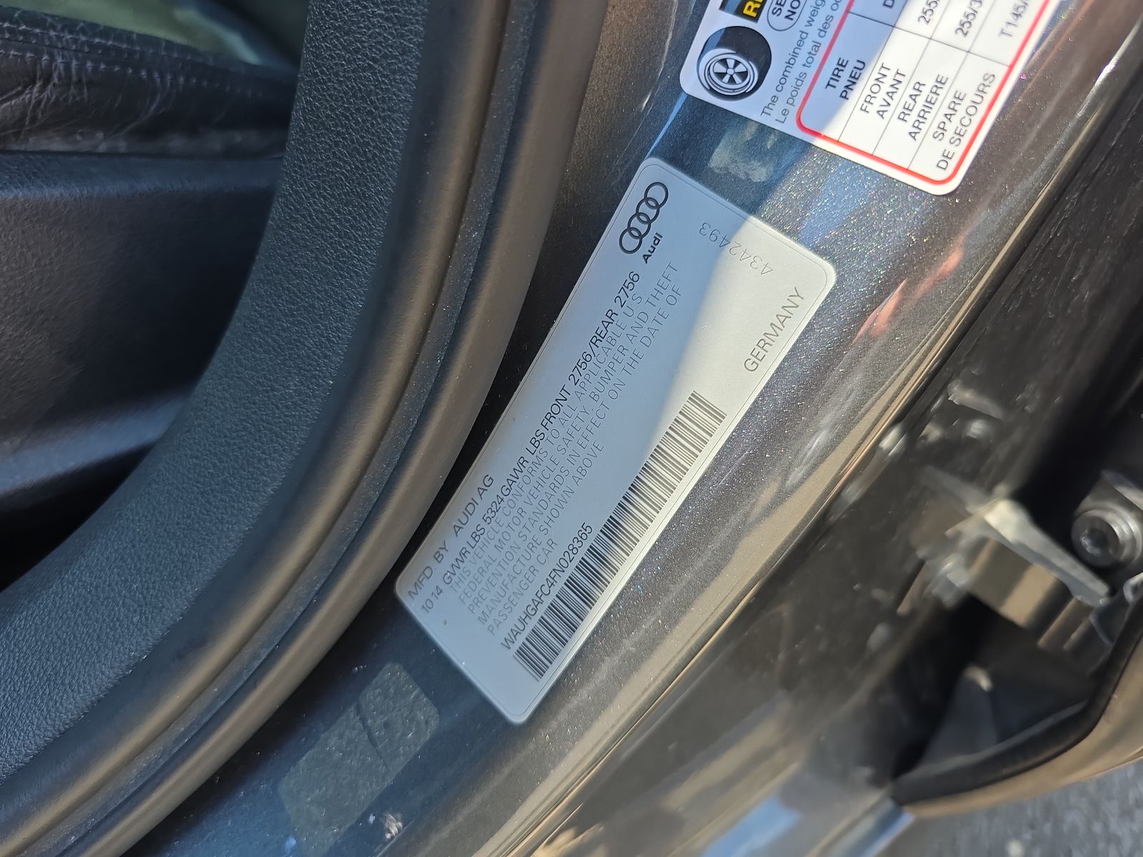 2015 Audi A6 3.0T Prestige AWD