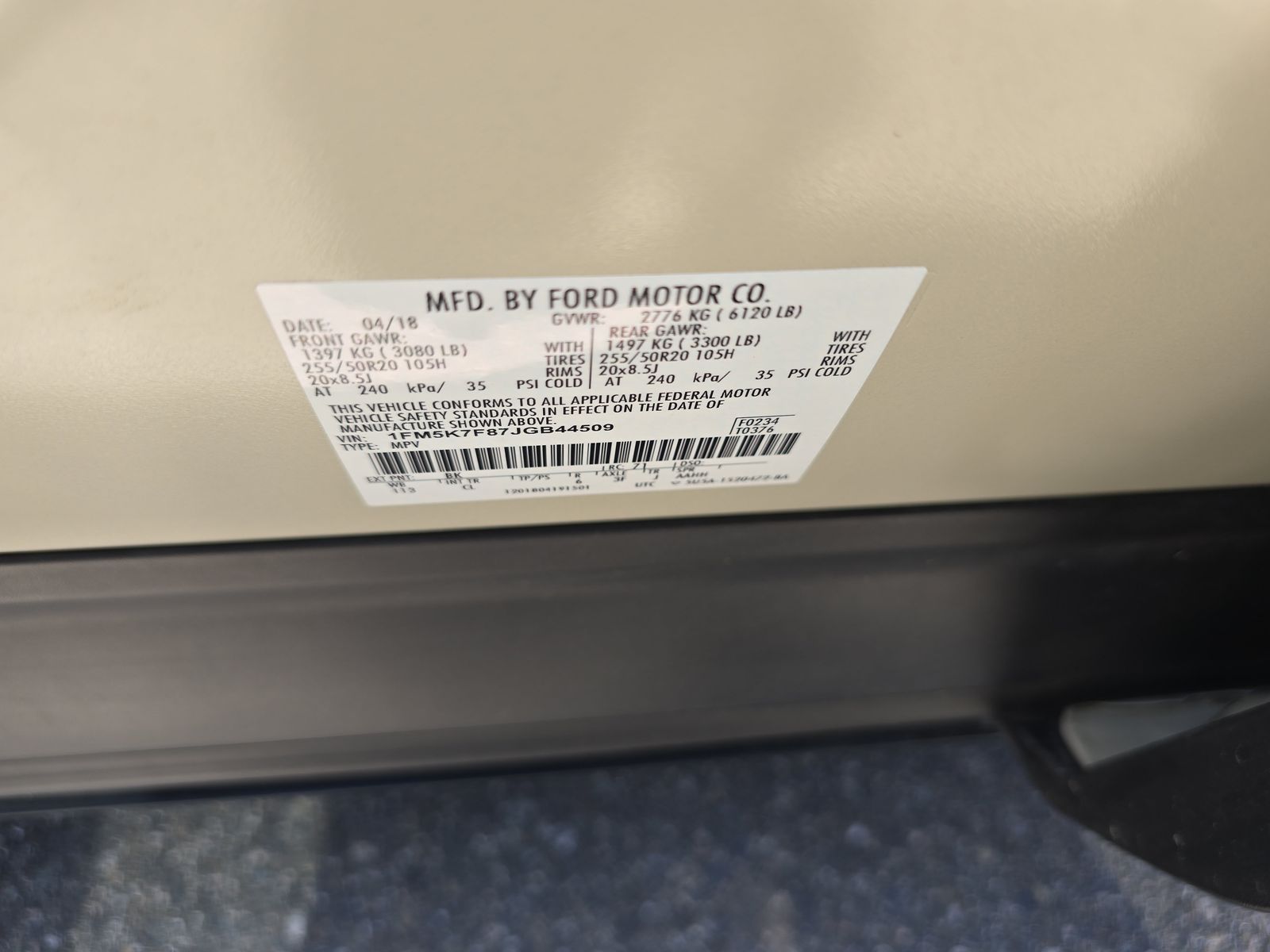 2018 Ford Explorer Limited FWD