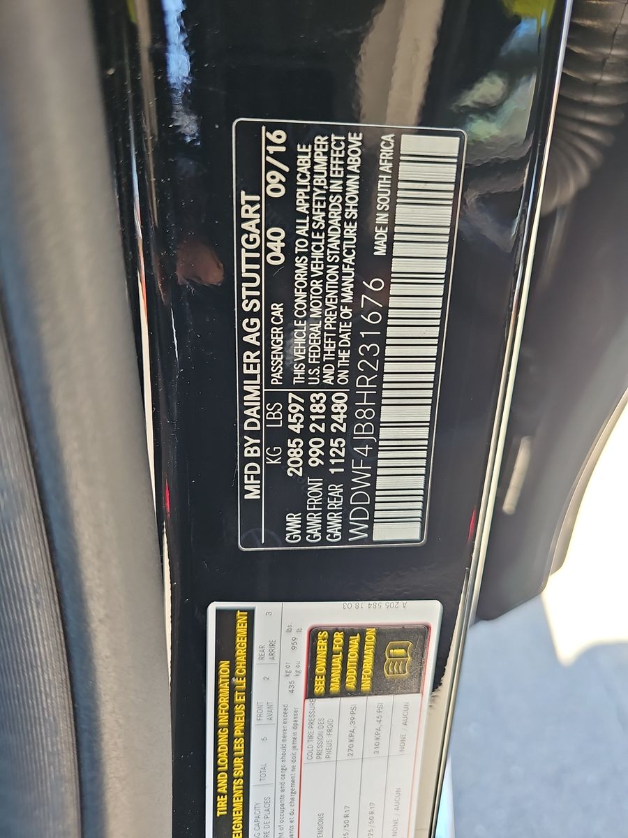 2017 Mercedes-Benz C-Class C 300 RWD