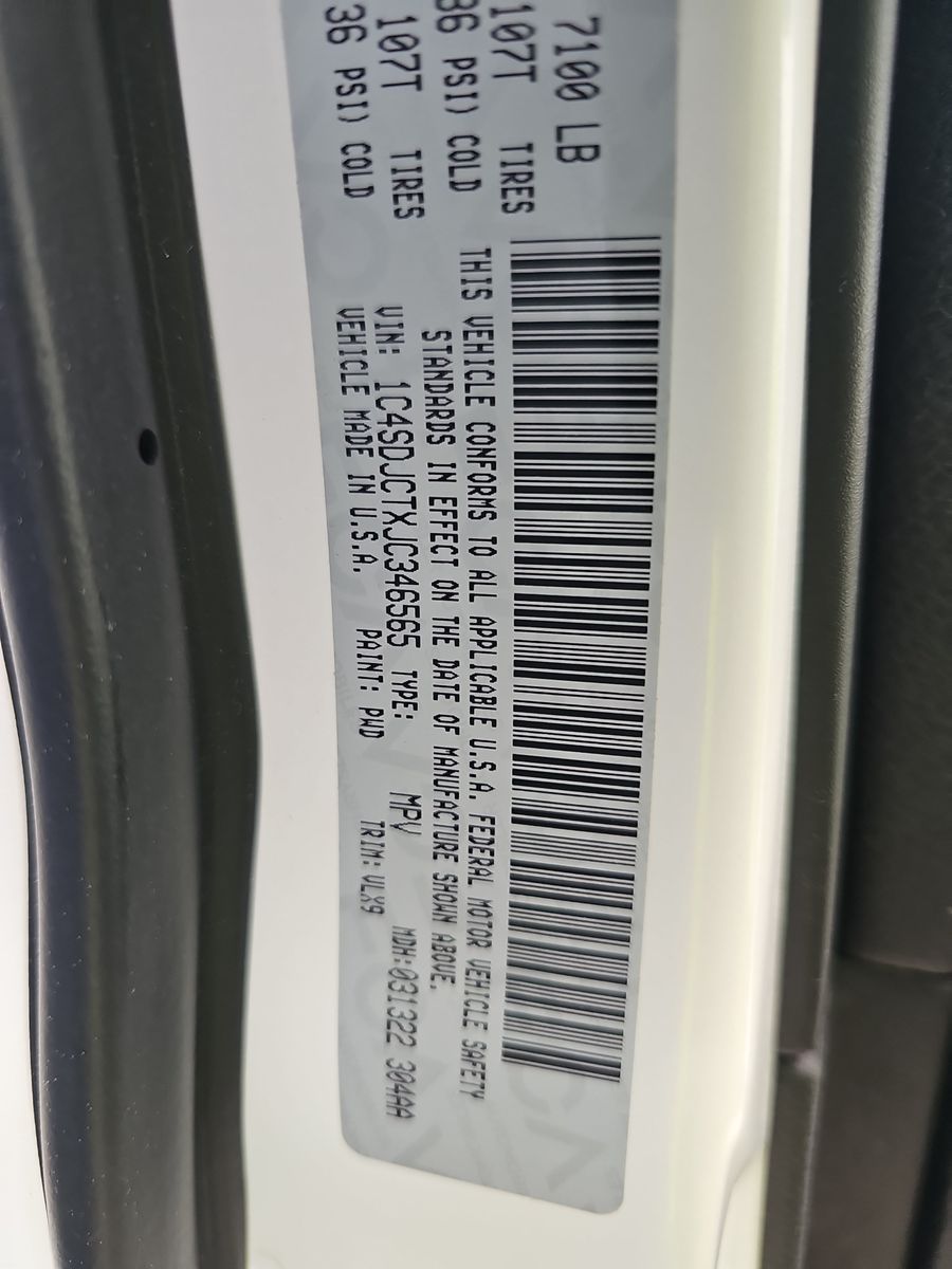 2018 Dodge Durango R/T AWD