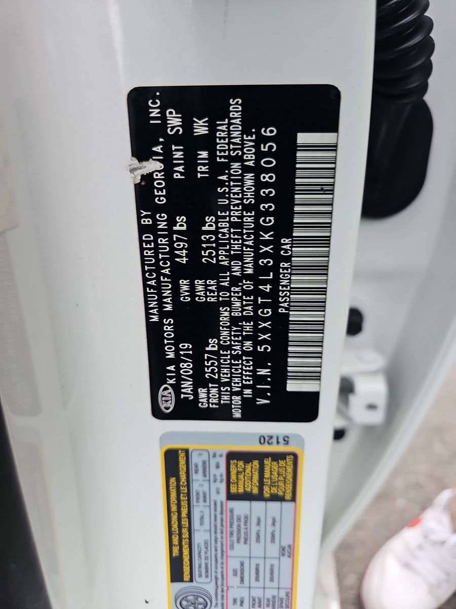 2019 Kia Optima LX FWD
