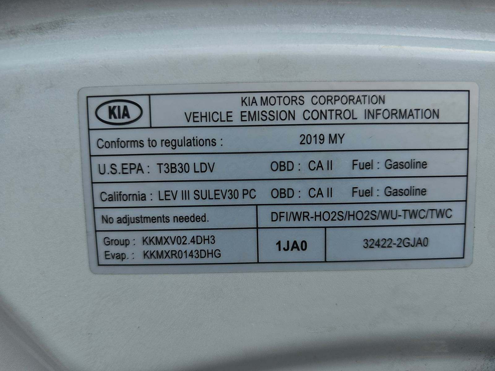 2019 Kia Optima LX FWD