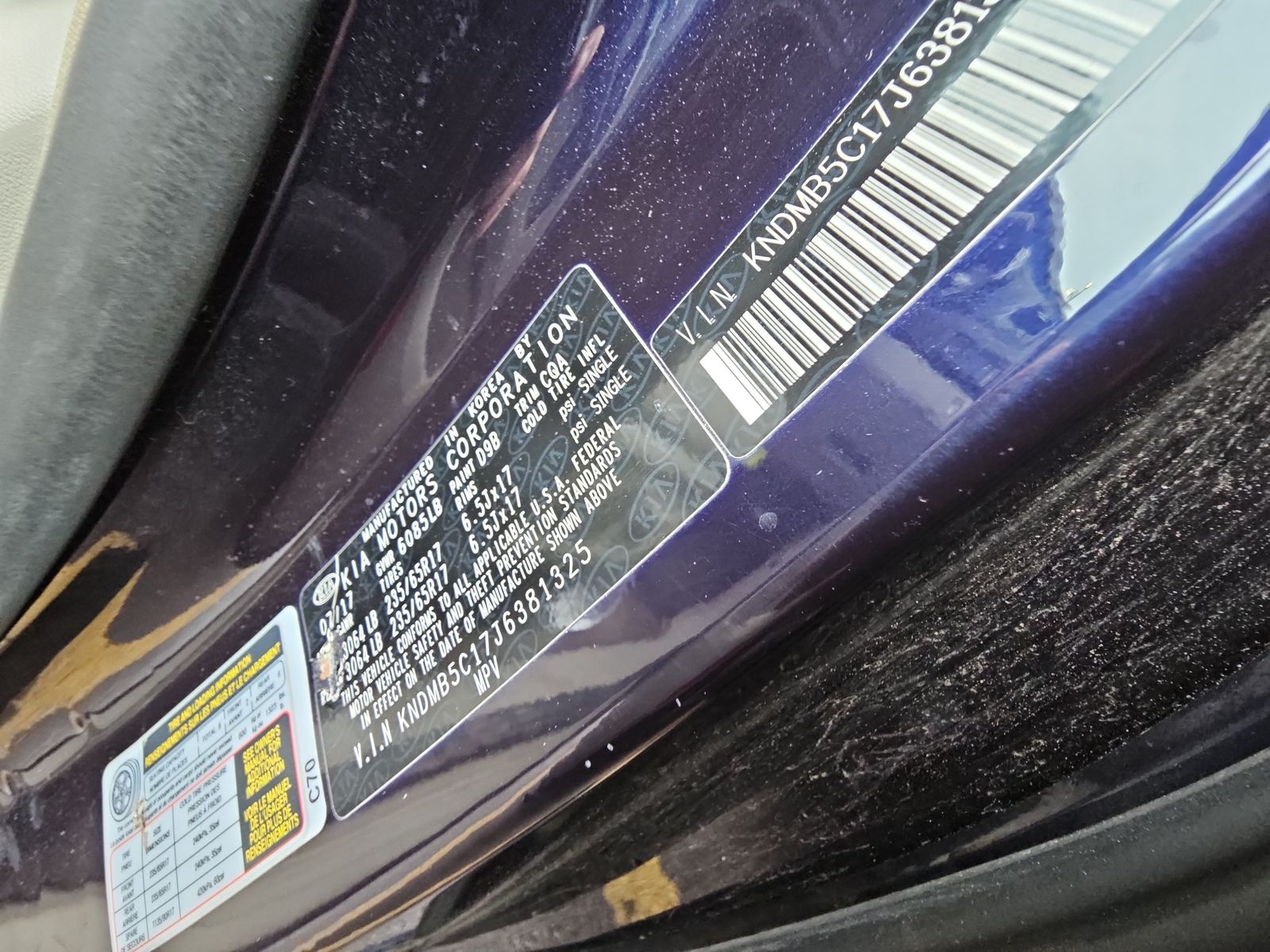 2018 Kia Sedona LX FWD