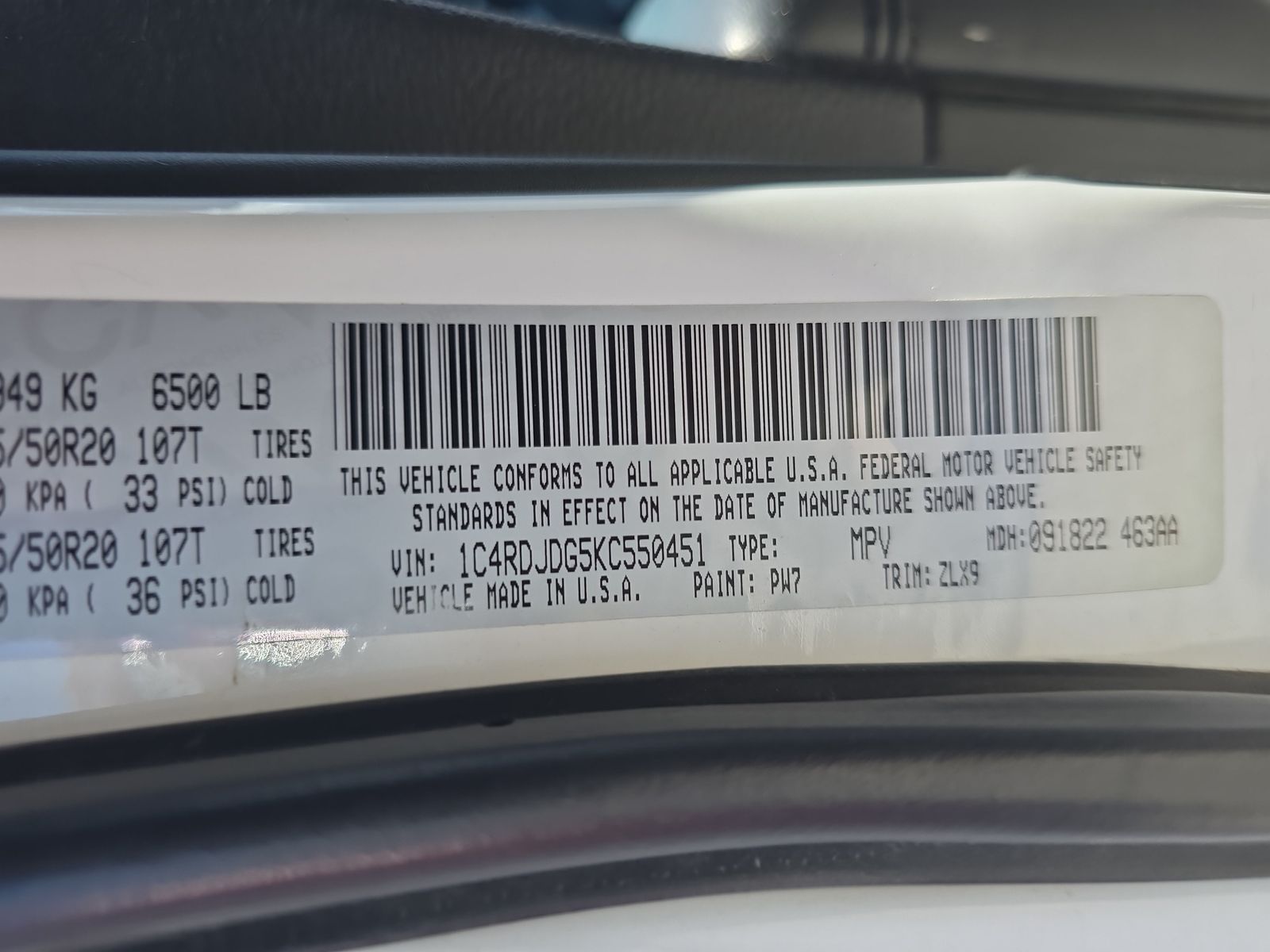 2019 Dodge Durango GT Plus AWD