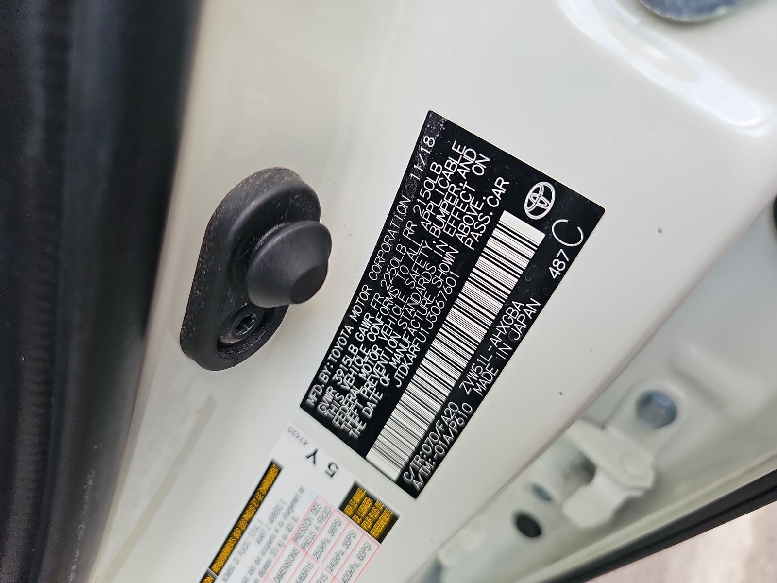 2018 Toyota Prius Three FWD