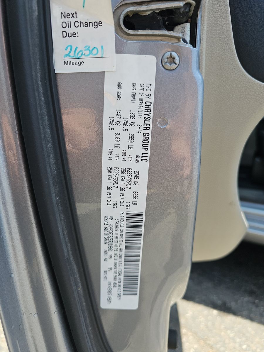 2014 Dodge Grand Caravan SXT FWD