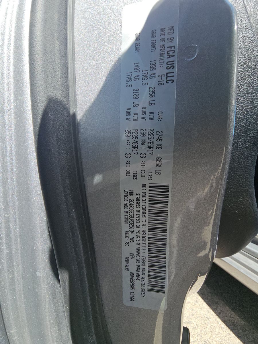 2018 Dodge Grand Caravan GT FWD