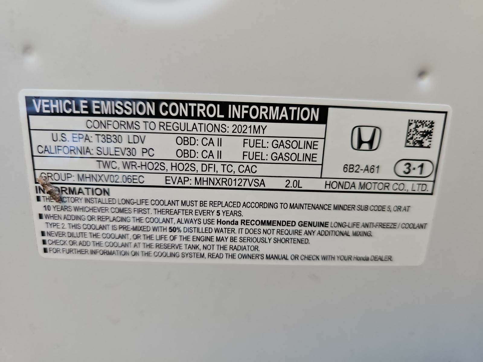 2021 Honda Accord Sport FWD