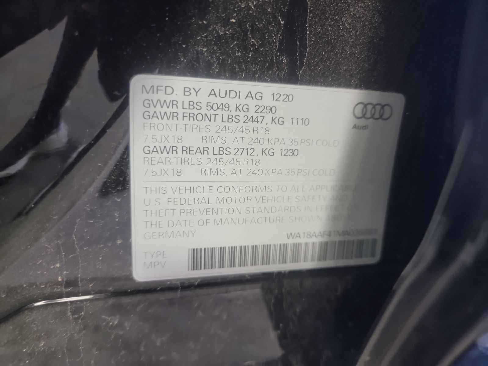 2021 Audi A4 allroad Premium Plus AWD