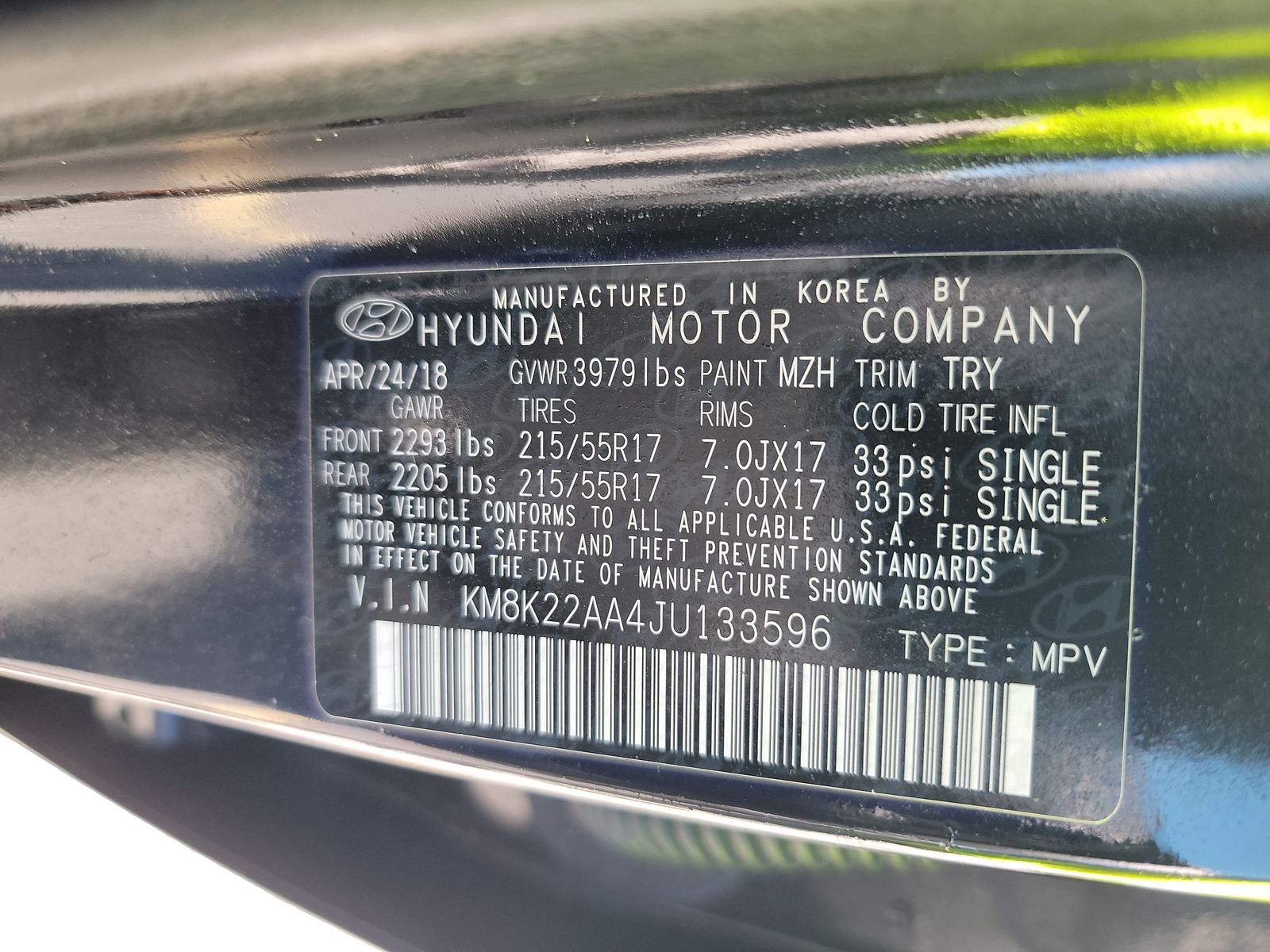 2018 Hyundai Kona SEL FWD