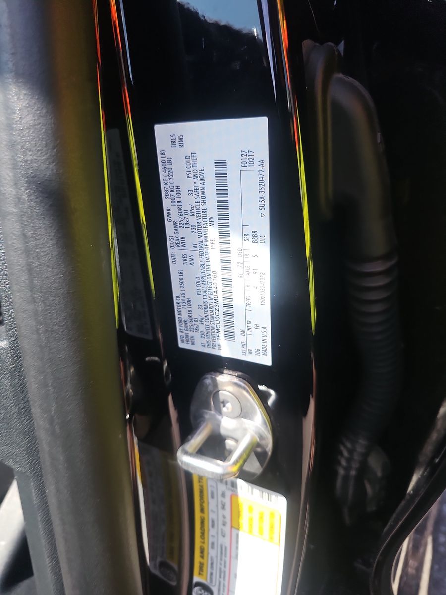 2021 Ford Escape Hybrid SEL FWD