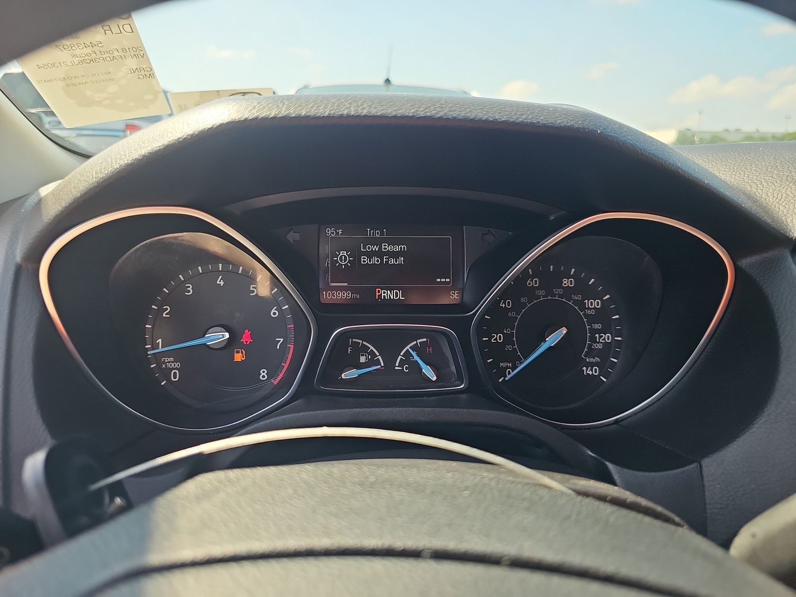 2018 Ford Focus SE FWD