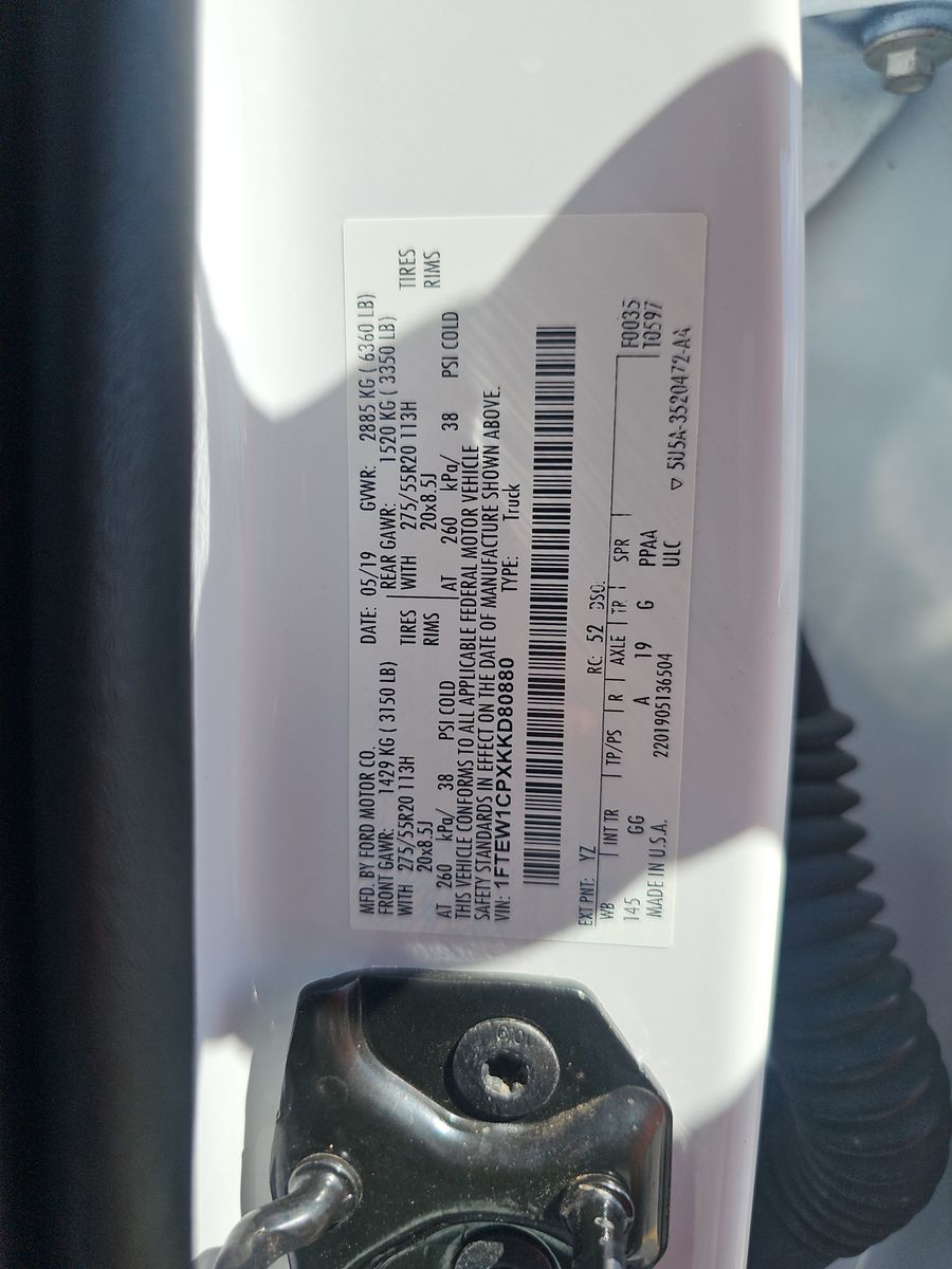 2019 Ford F-150 XL RWD