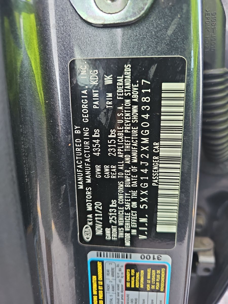 2021 Kia K5 LXS FWD