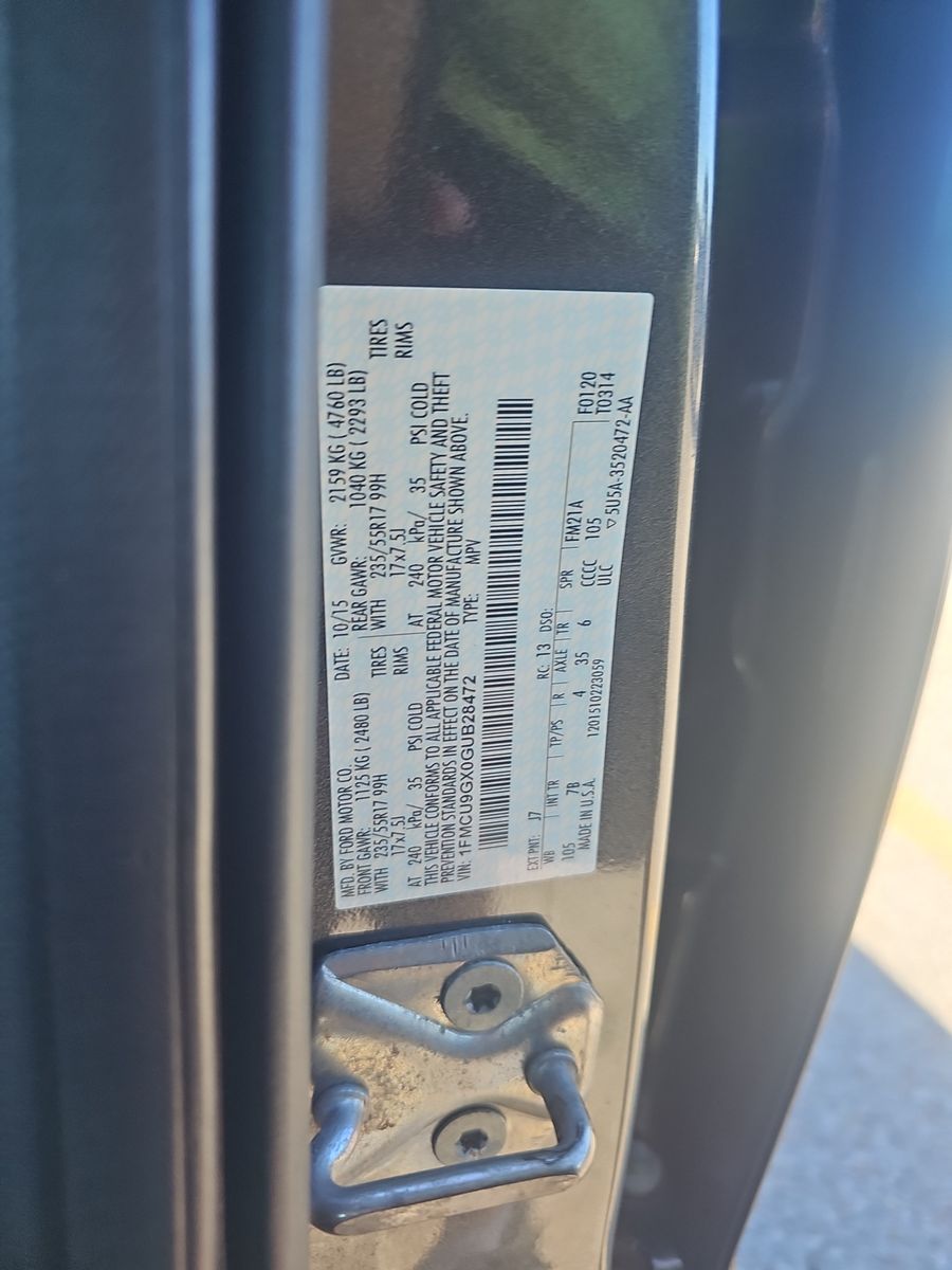 2016 Ford Escape SE AWD