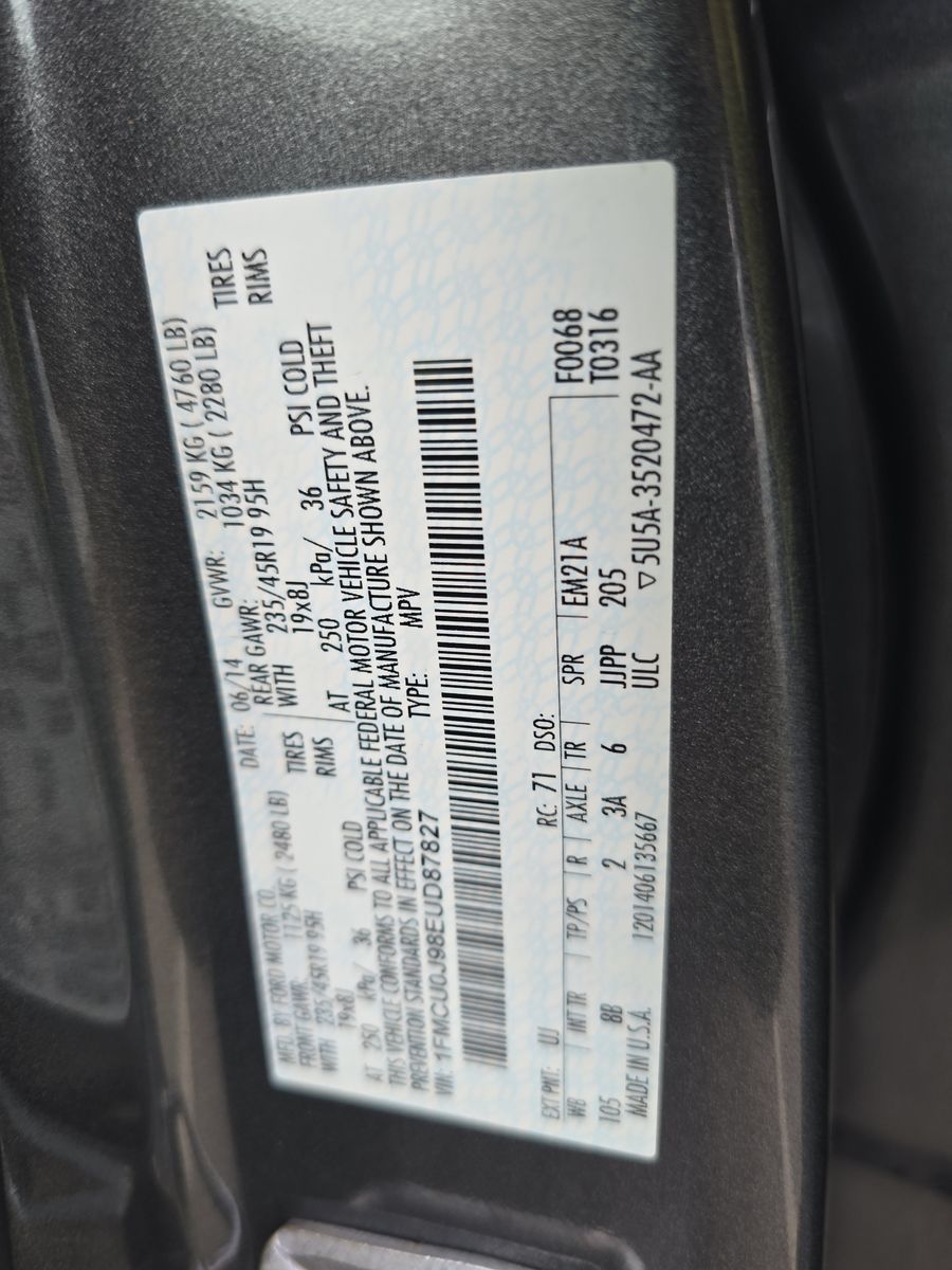 2014 Ford Escape Titanium FWD