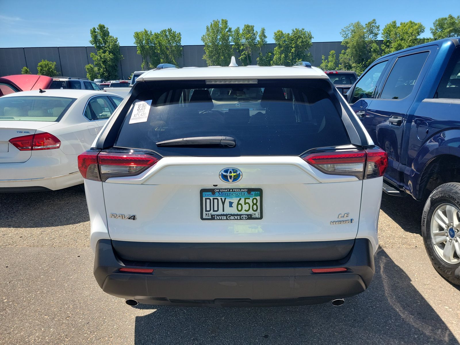 2019 Toyota RAV4 Hybrid LE AWD