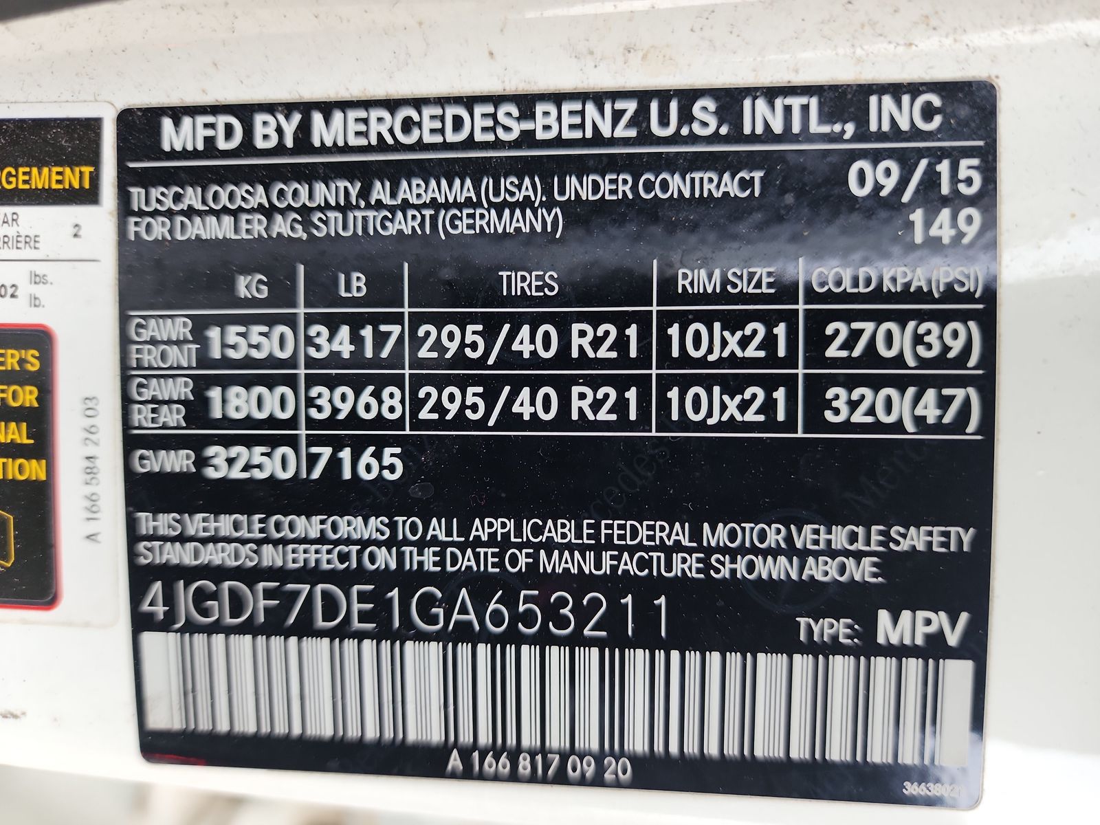 2016 Mercedes-Benz GL-Class GL 550 AWD