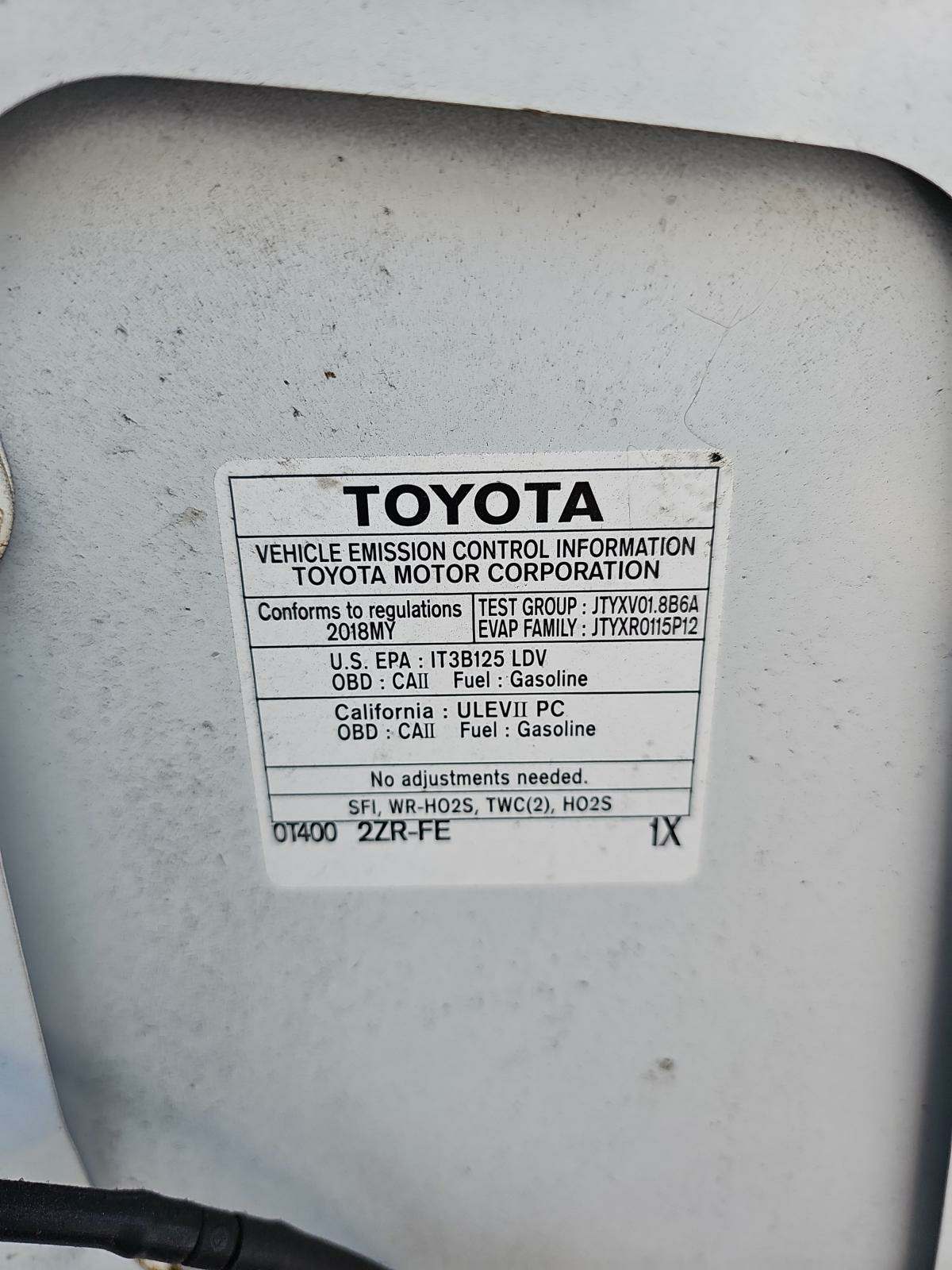 2018 Toyota Corolla LE FWD