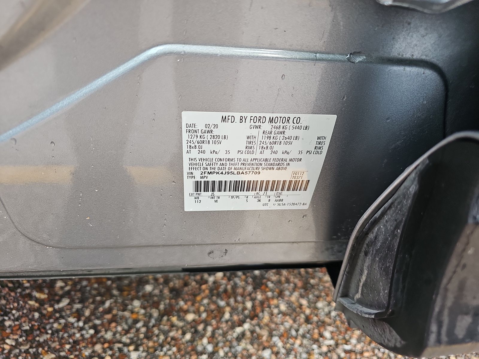 2020 Ford Edge SEL AWD