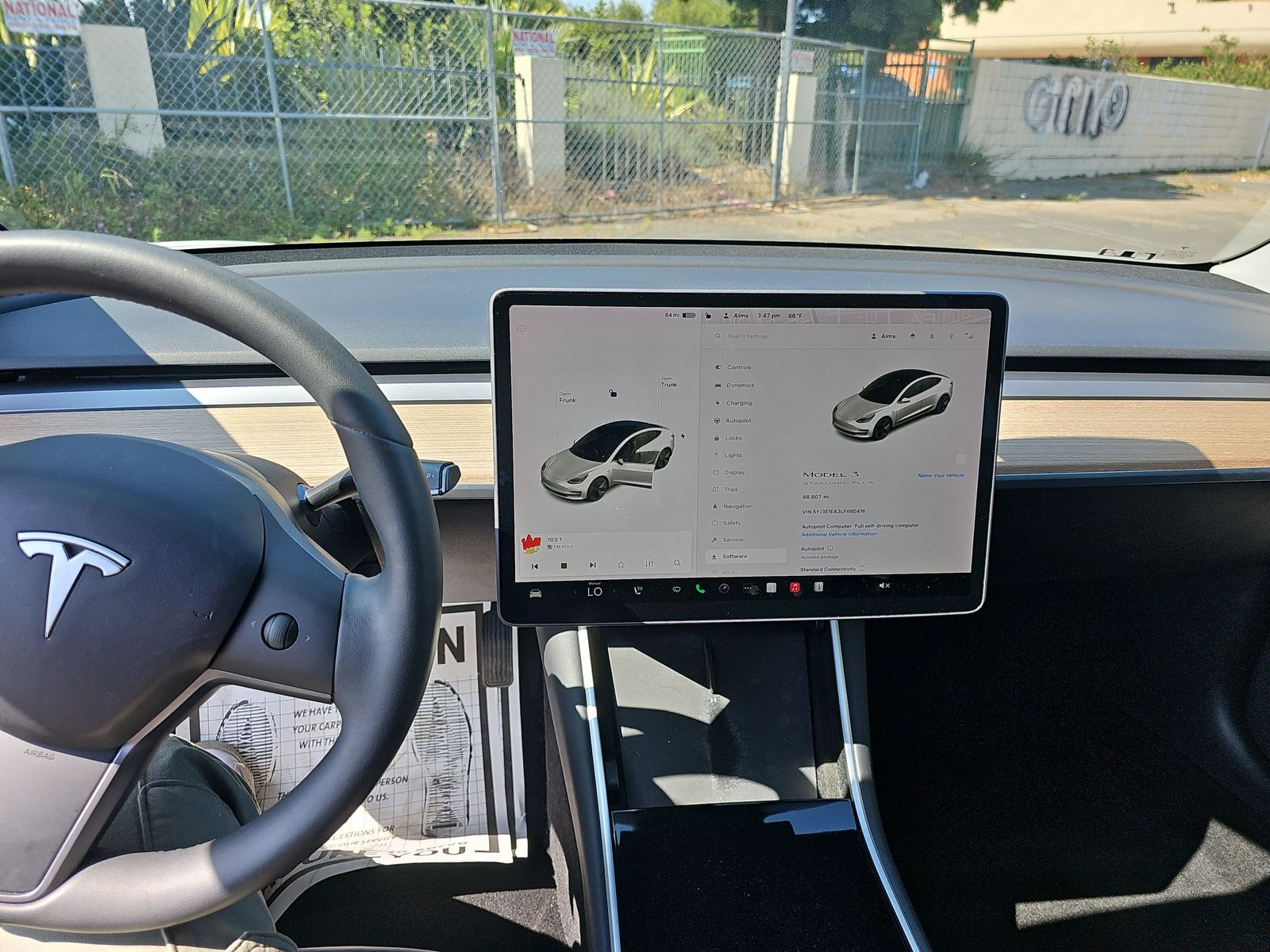 2020 Tesla Model 3 Standard Range Plus RWD