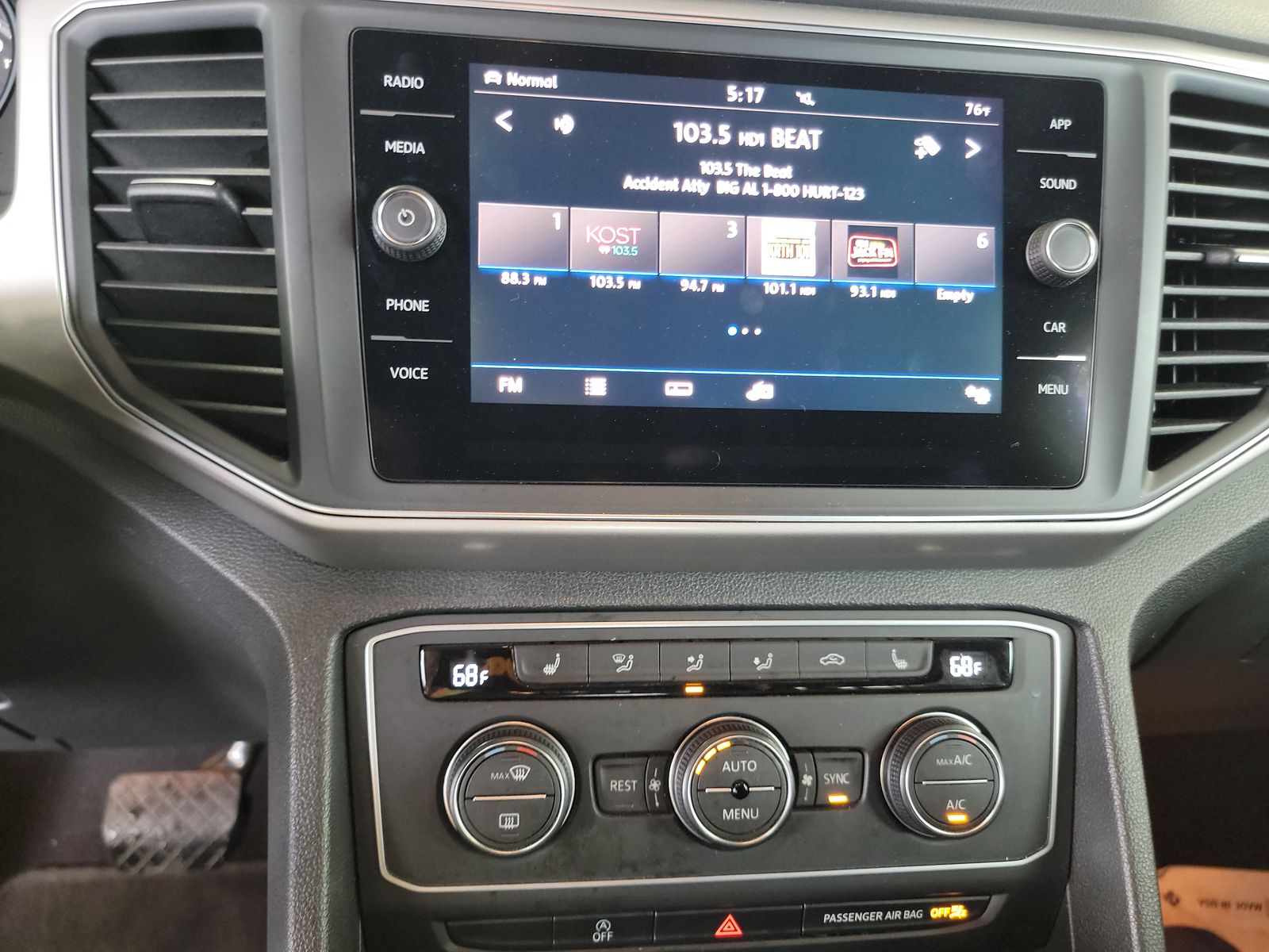 2019 Volkswagen Atlas 3.6L SE AWD