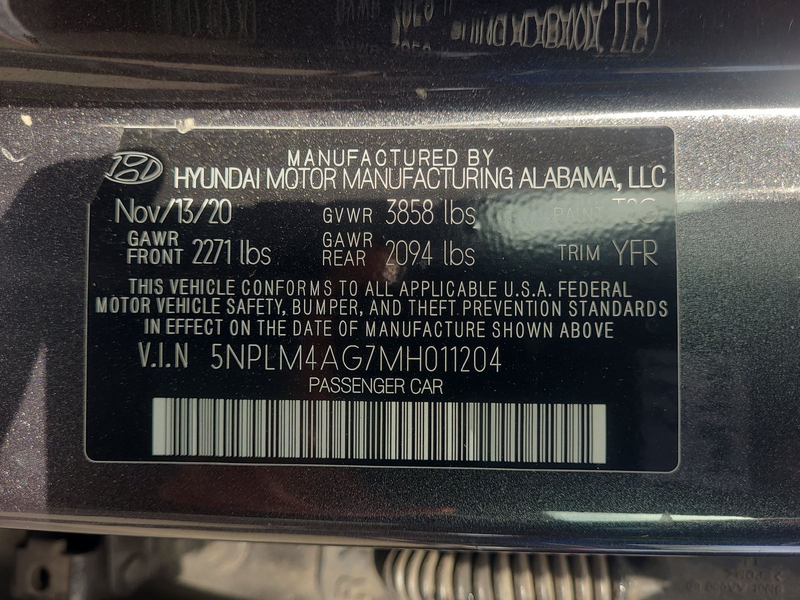 2021 Hyundai Elantra SEL FWD