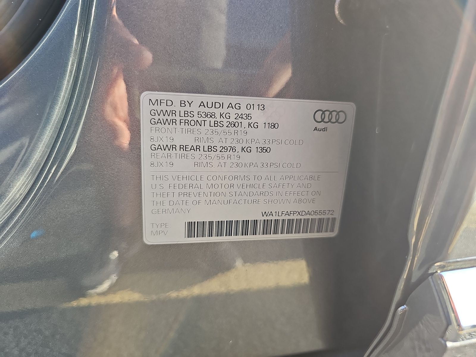 2013 Audi Q5 2.0T Premium Plus AWD