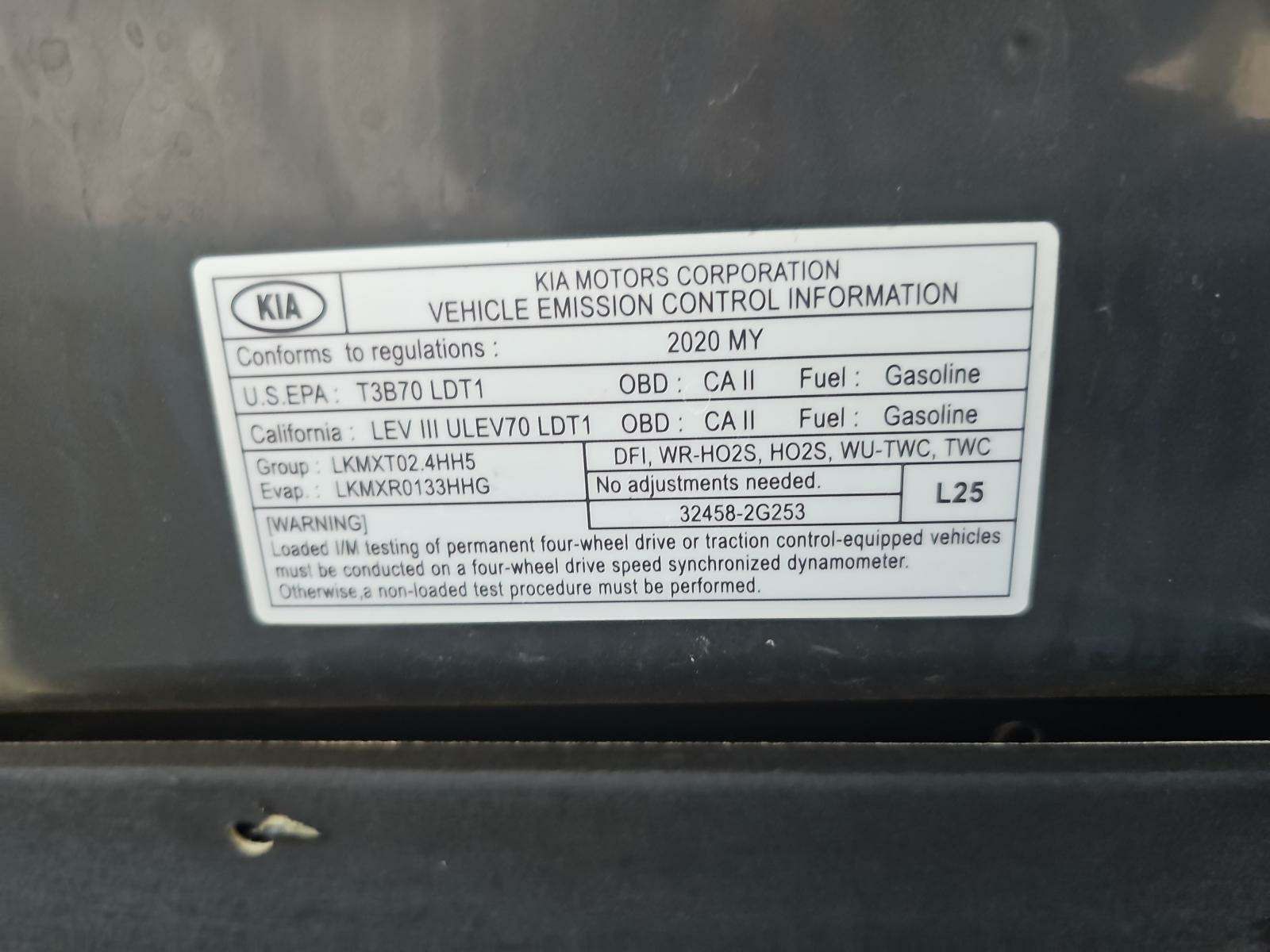 2020 Kia Sportage S AWD