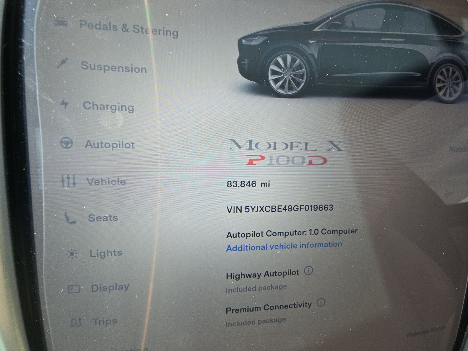 2016 Tesla Model X P100D AWD