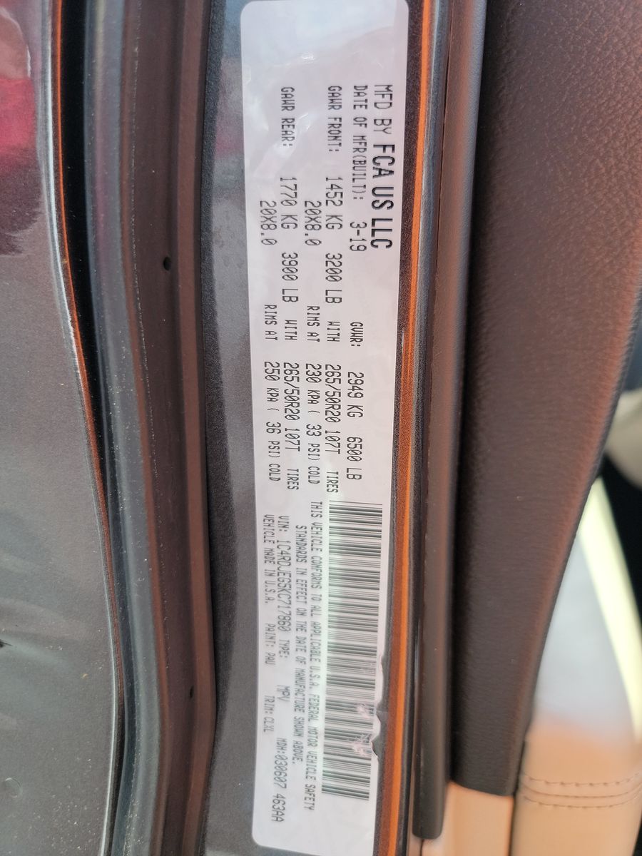 2019 Dodge Durango Citadel AWD