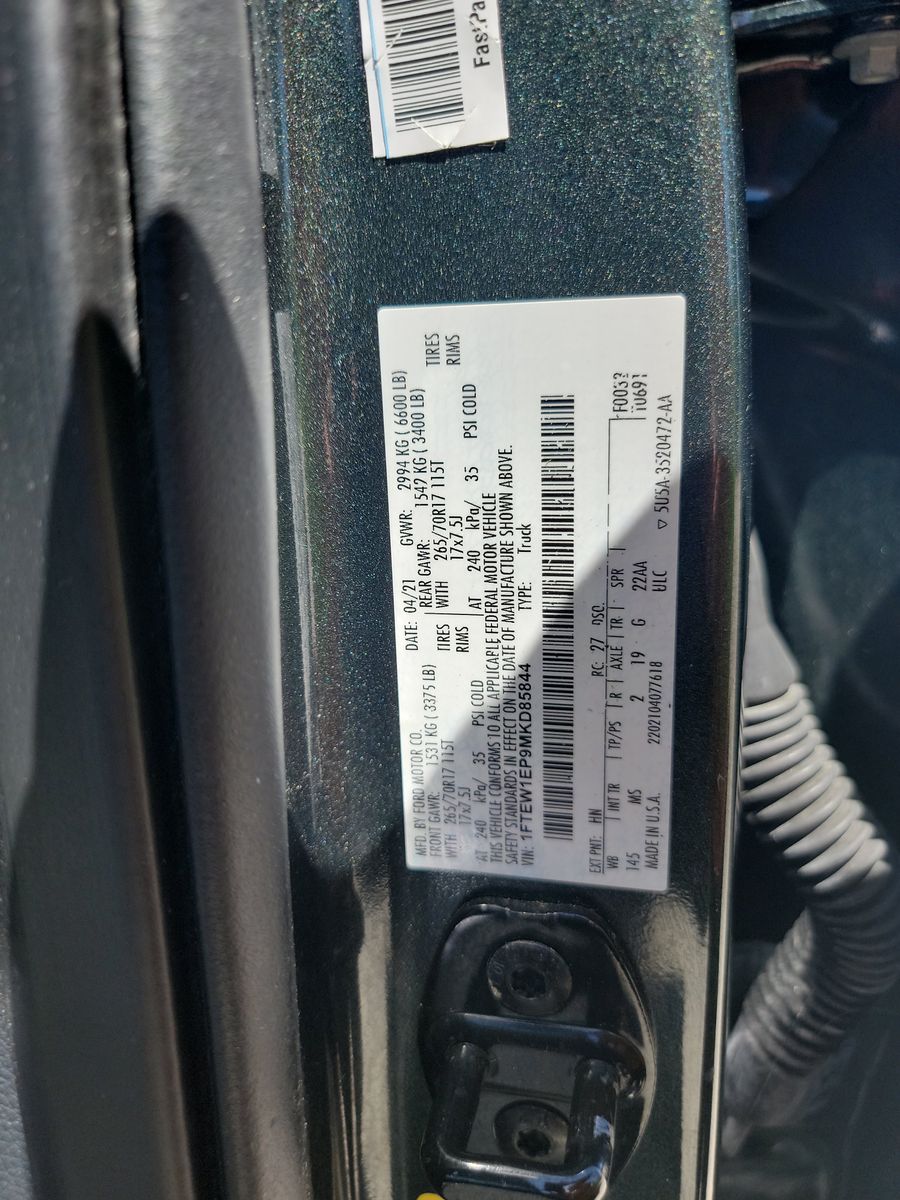 2021 Ford F-150 XLT AWD