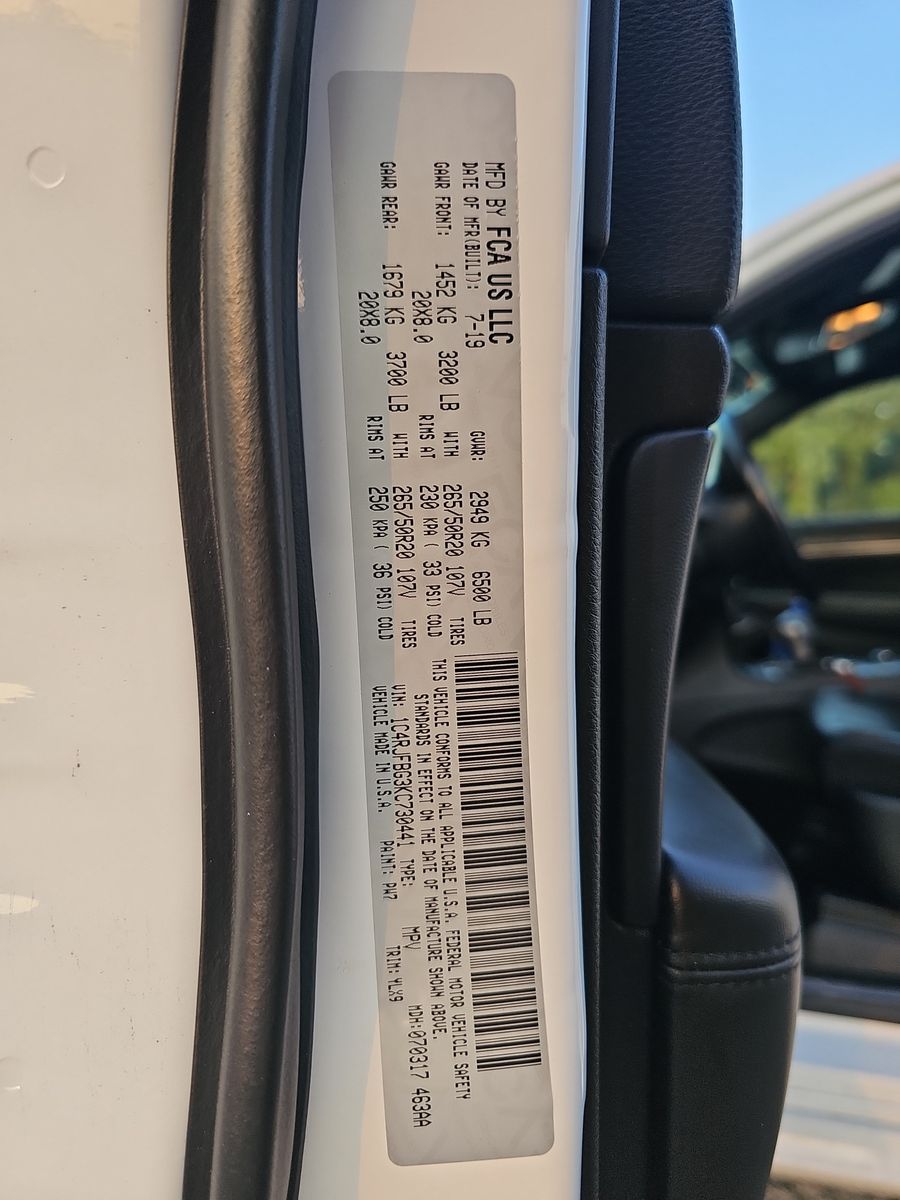 2019 Jeep Grand Cherokee Limited X AWD