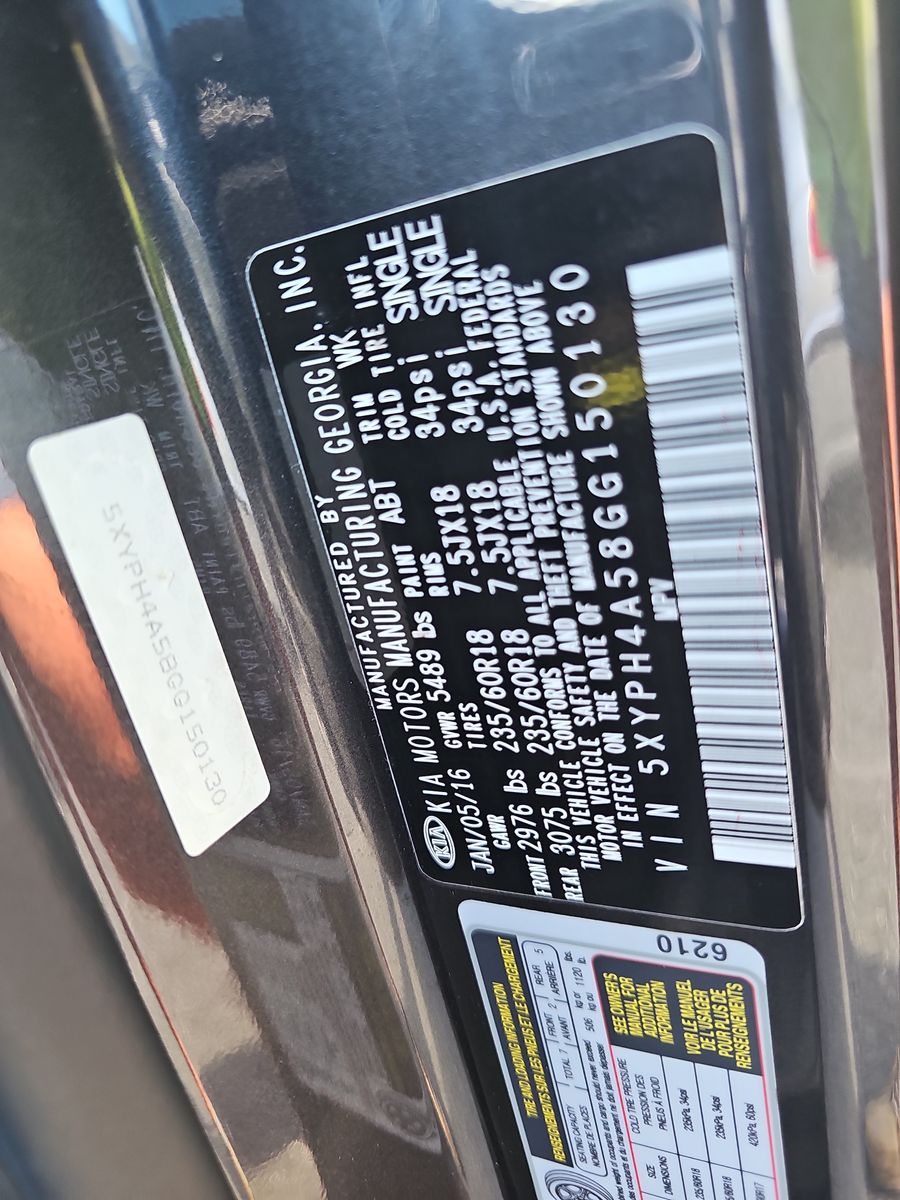 2016 Kia Sorento EX FWD